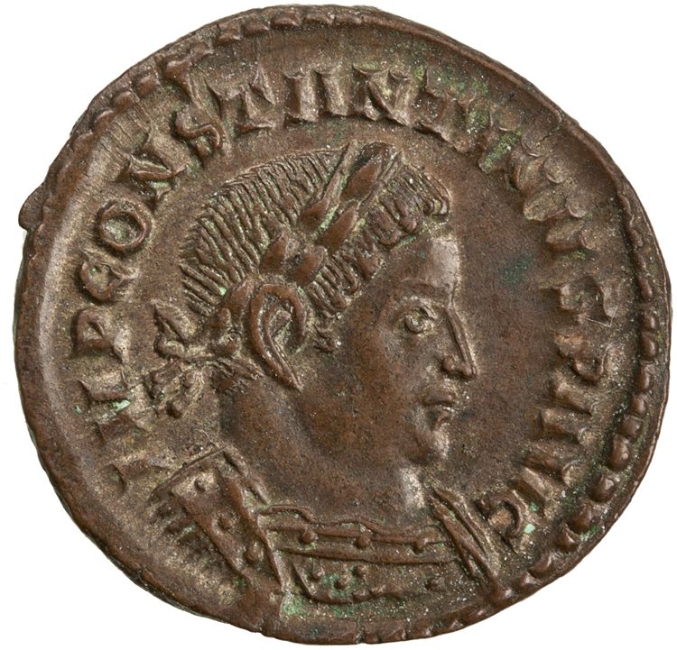 RIC VII Londinium 8, аверс, American Numismatic Society (ans)