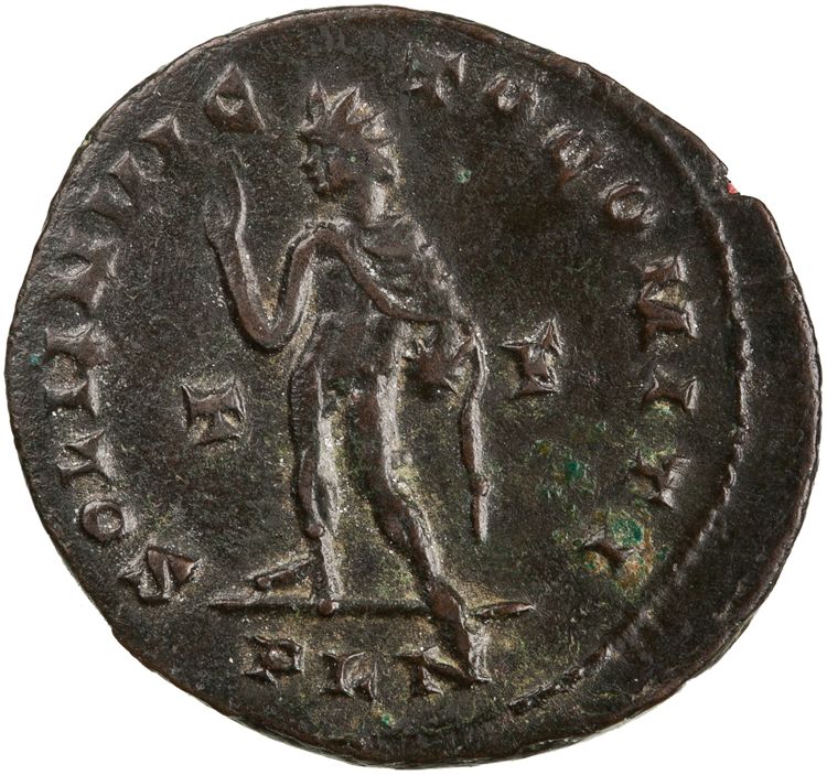 RIC VII Londinium 91, реверс, American Numismatic Society (ans)