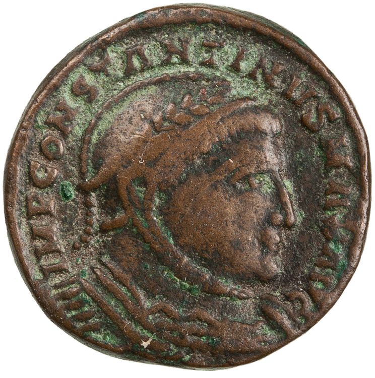RIC VII Londinium 157, obverse, American Numismatic Society (ans)