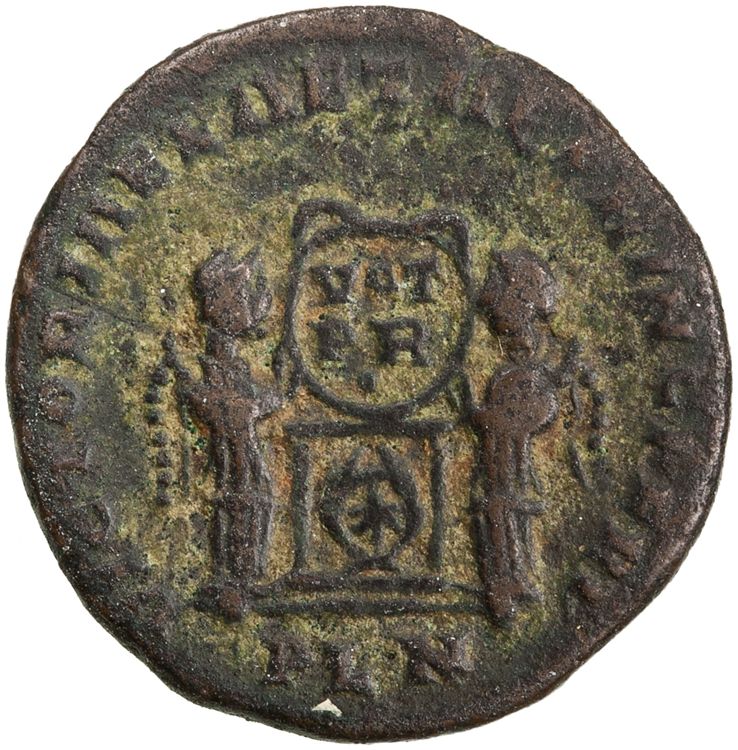 RIC VII Londinium 181, реверс, American Numismatic Society (ans)