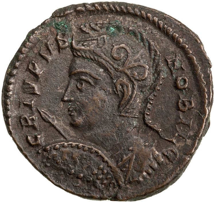 RIC VII Londinium 281, аверс, American Numismatic Society (ans)