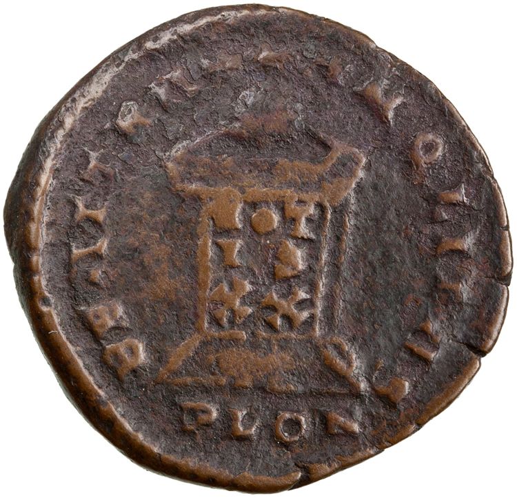 RIC VII Londinium 287, реверс, American Numismatic Society (ans)