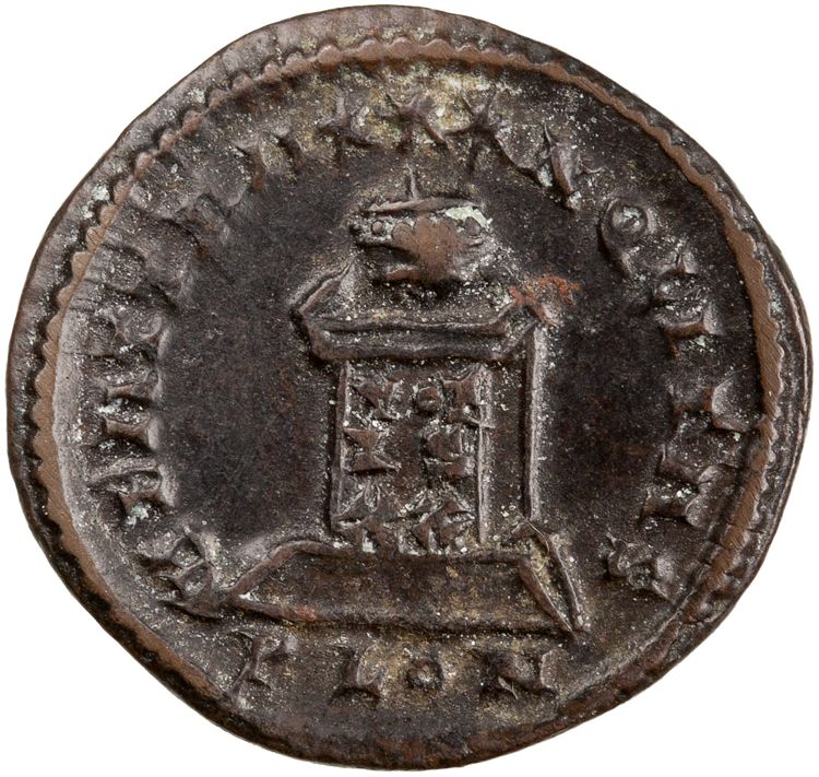 RIC VII Londinium 287, реверс, American Numismatic Society (ans)