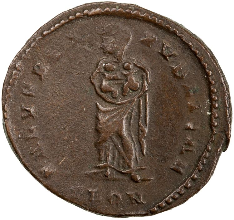 RIC VII Londinium 300, реверс, American Numismatic Society (ans)