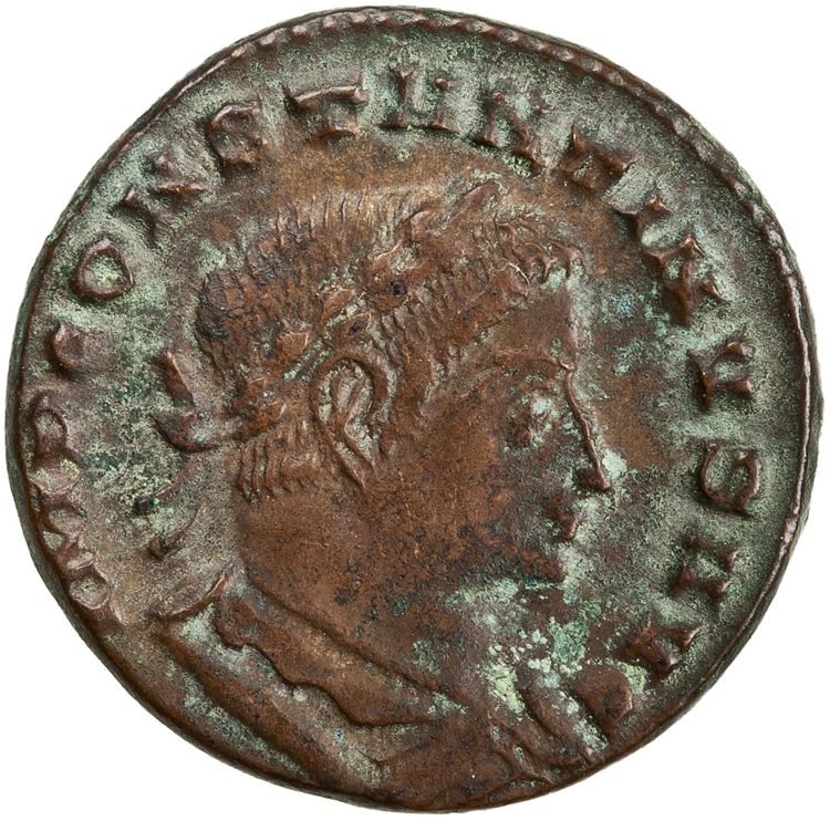 RIC VII Lugdunum 32, аверс, American Numismatic Society (ans)