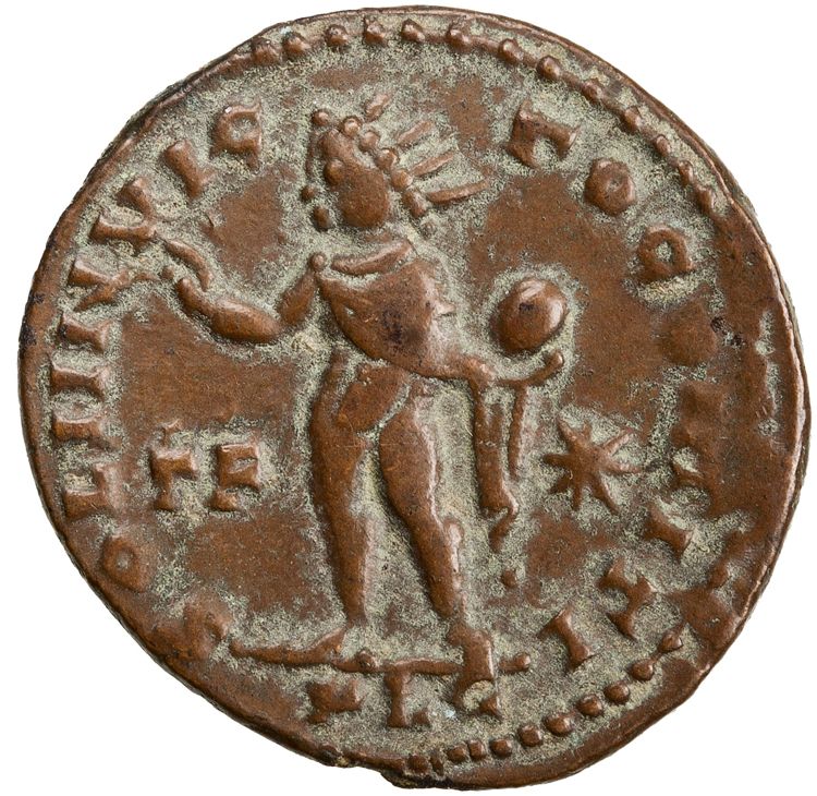 RIC VII Lugdunum 32, реверс, American Numismatic Society (ans)