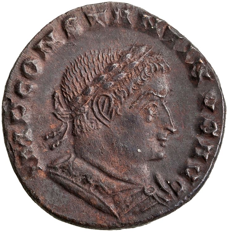 RIC VII Lugdunum 32, аверс, American Numismatic Society (ans)
