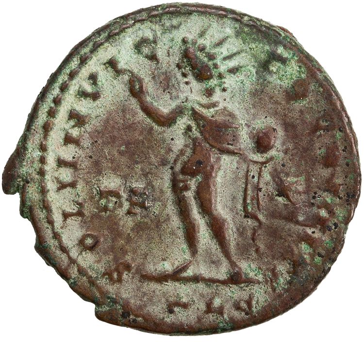 RIC VII Lugdunum 32, реверс, American Numismatic Society (ans)