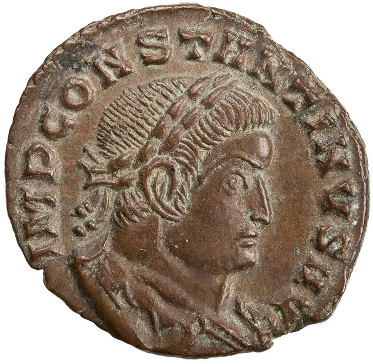 RIC VII Lugdunum 32, аверс, American Numismatic Society (ans)