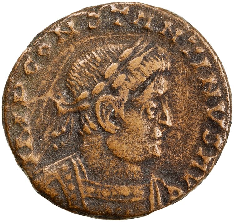 RIC VII Lugdunum 53, аверс, American Numismatic Society (ans)