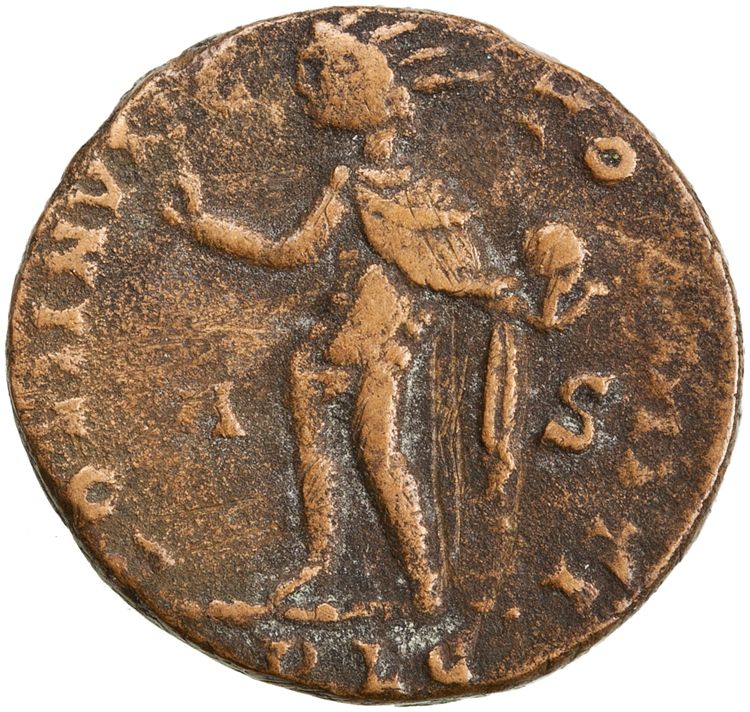 RIC VII Lugdunum 53, реверс, American Numismatic Society (ans)