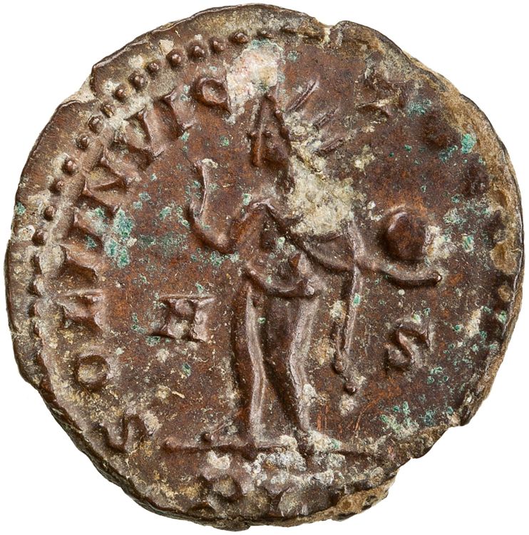 RIC VII Lugdunum 53, реверс, American Numismatic Society (ans)