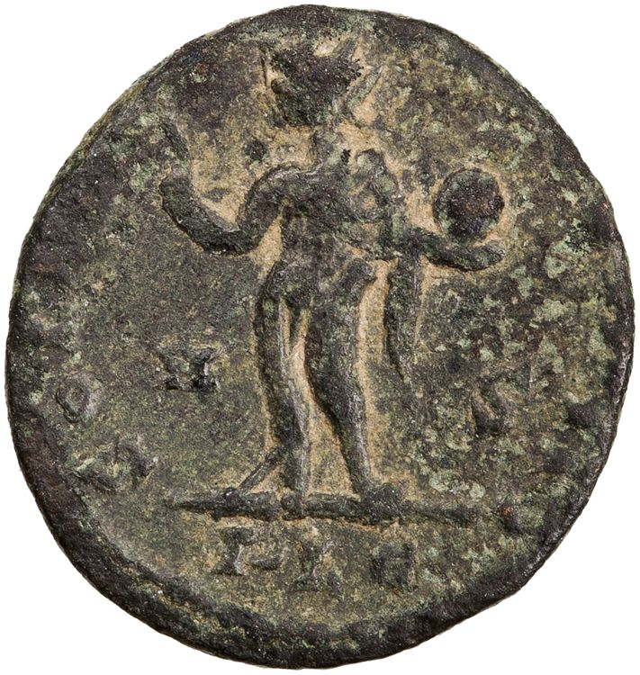 RIC VII Lugdunum 53, реверс, American Numismatic Society (ans)