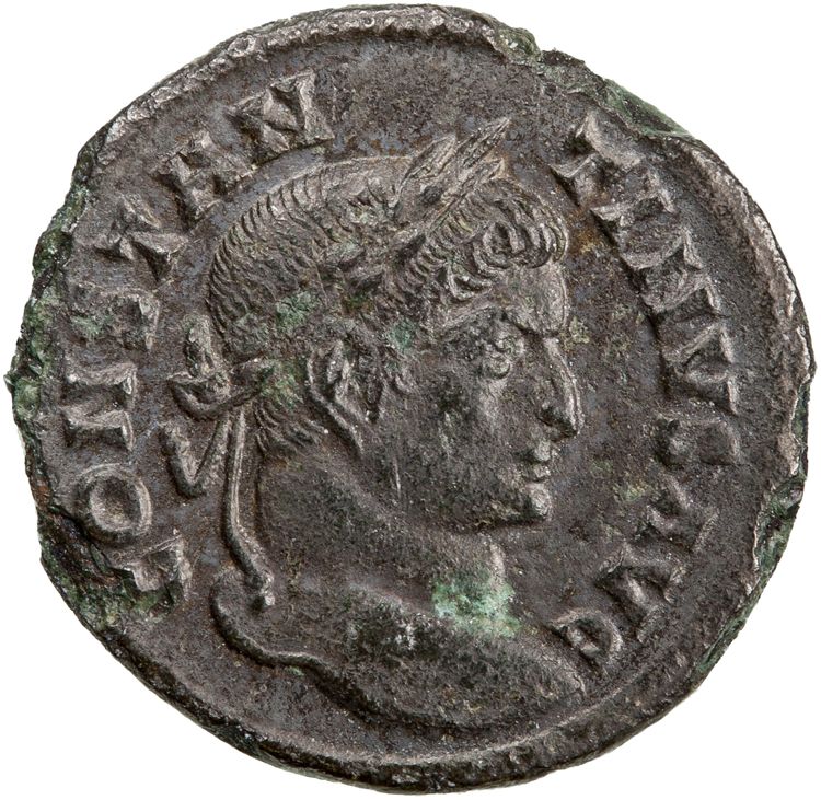 RIC VII Lugdunum 113, аверс, American Numismatic Society (ans)