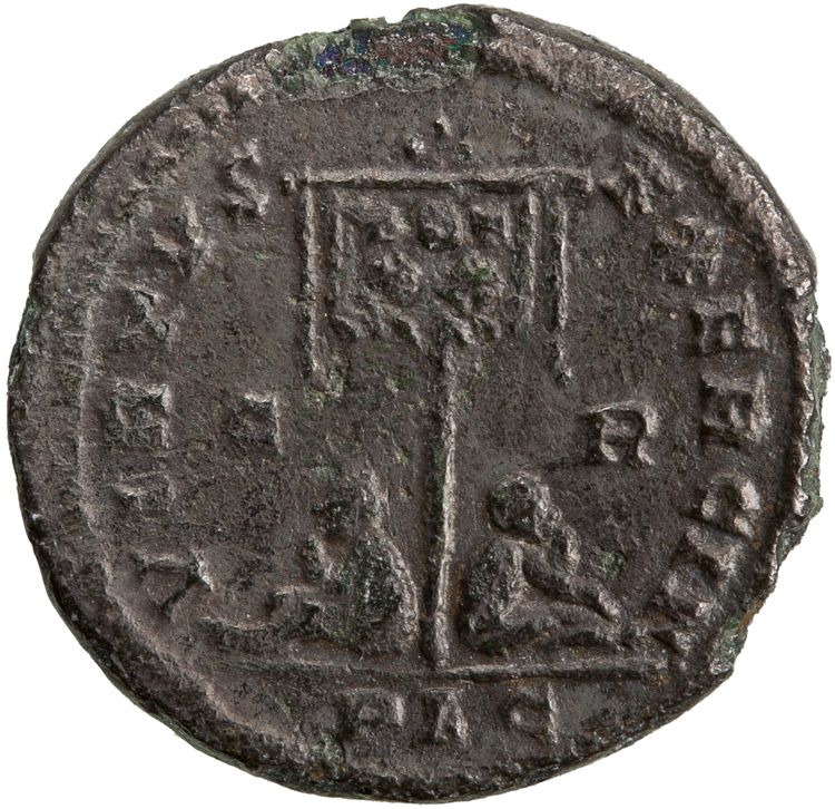 RIC VII Lugdunum 113, реверс, American Numismatic Society (ans)