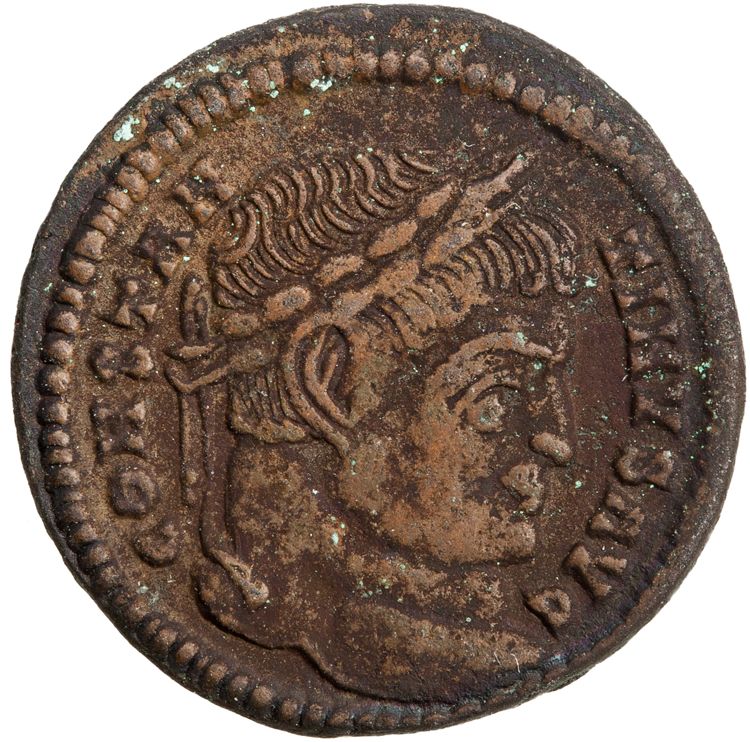 аверс RIC VII Lugdunum 222