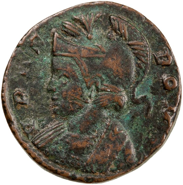 аверс RIC VII Lugdunum 257