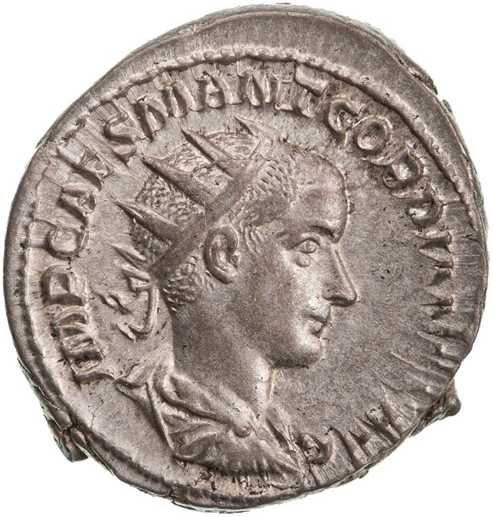RIC IV Gordian III 5, аверс, American Numismatic Society (ans)