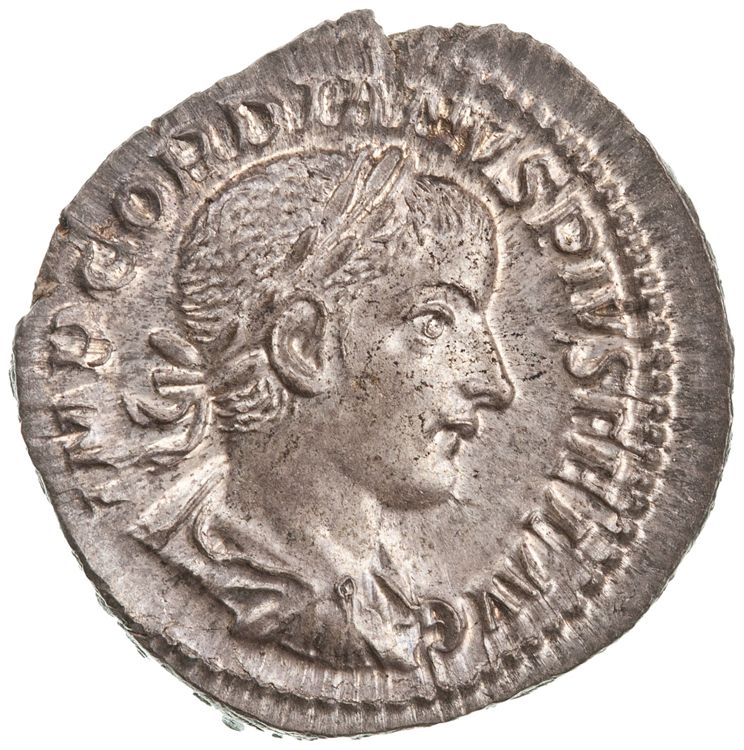 RIC IV Gordian III 81, obverse, American Numismatic Society (ans)