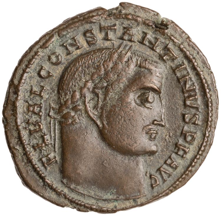 RIC VI Alexandria 140, аверс, American Numismatic Society (ans)