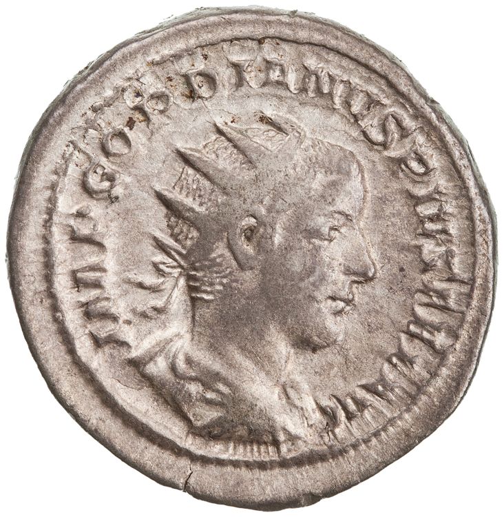RIC IV Gordian III 87, obverse, American Numismatic Society (ans)