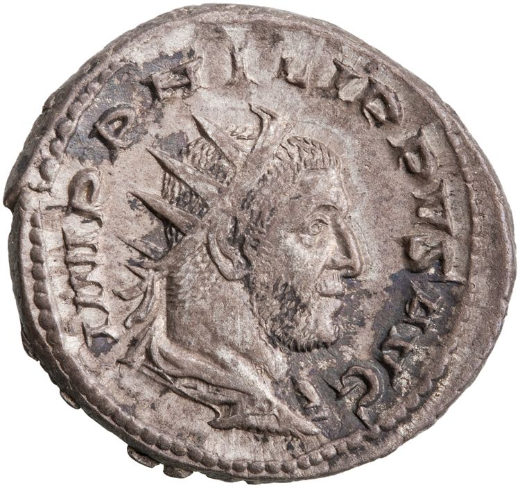 аверс RIC IV Philip I 10