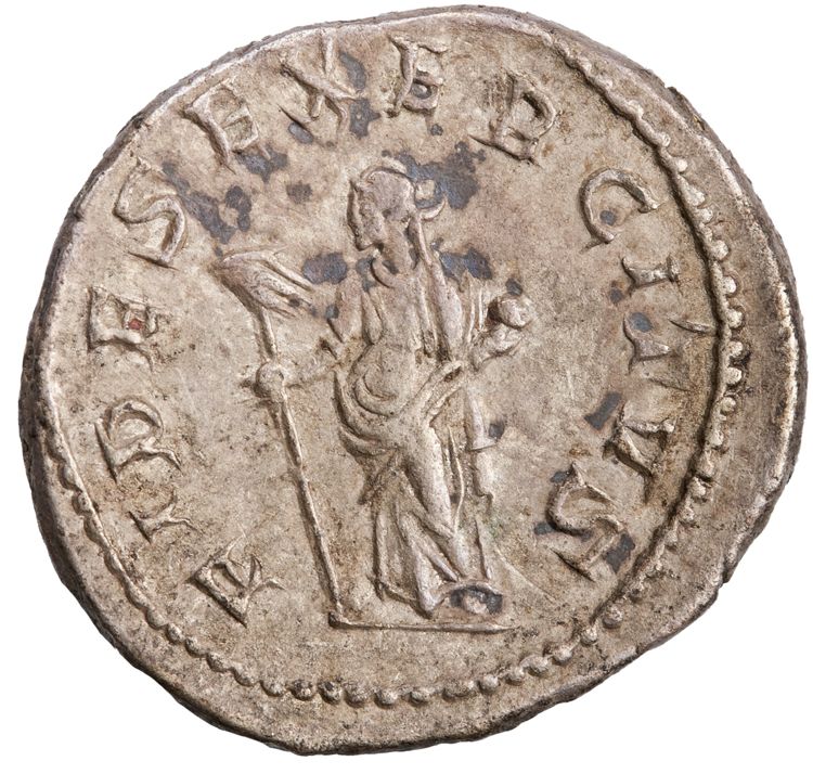 RIC IV Philip I 61, реверс, American Numismatic Society (ans)