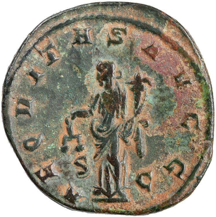 RIC IV Philip I 166A, реверс, American Numismatic Society (ans)