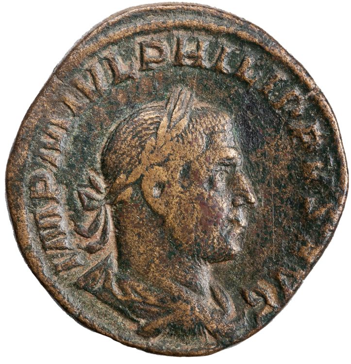 RIC IV Philip I 166A, аверс, American Numismatic Society (ans)