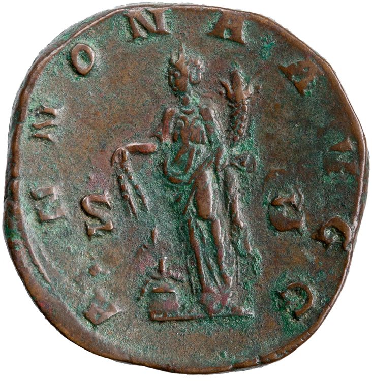 RIC IV Philip I 168A, реверс, American Numismatic Society (ans)