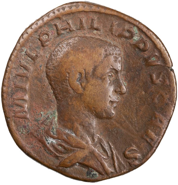 RIC IV Philip I 257, аверс, American Numismatic Society (ans)