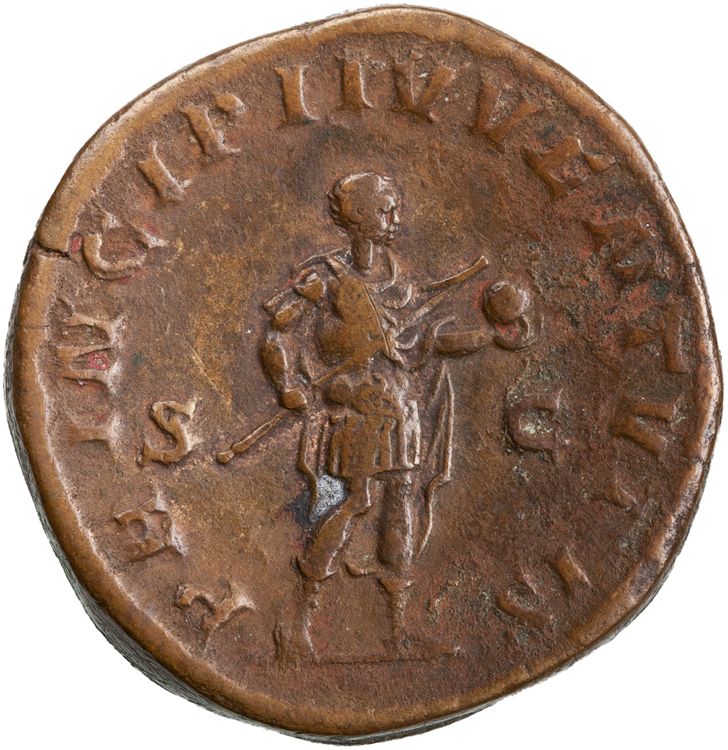 RIC IV Philip I 257, реверс, American Numismatic Society (ans)
