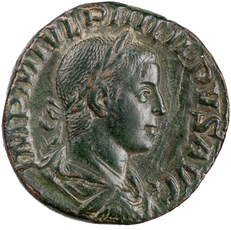 RIC IV Philip I 267A, аверс, American Numismatic Society (ans)