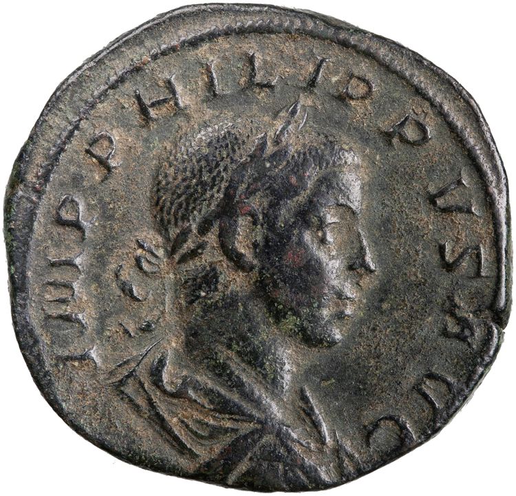RIC IV Philip I 268C, аверс, American Numismatic Society (ans)
