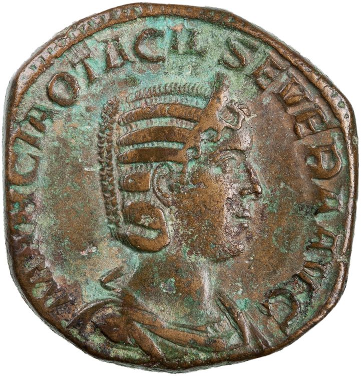 RIC IV Philip I 208A, аверс, American Numismatic Society (ans)