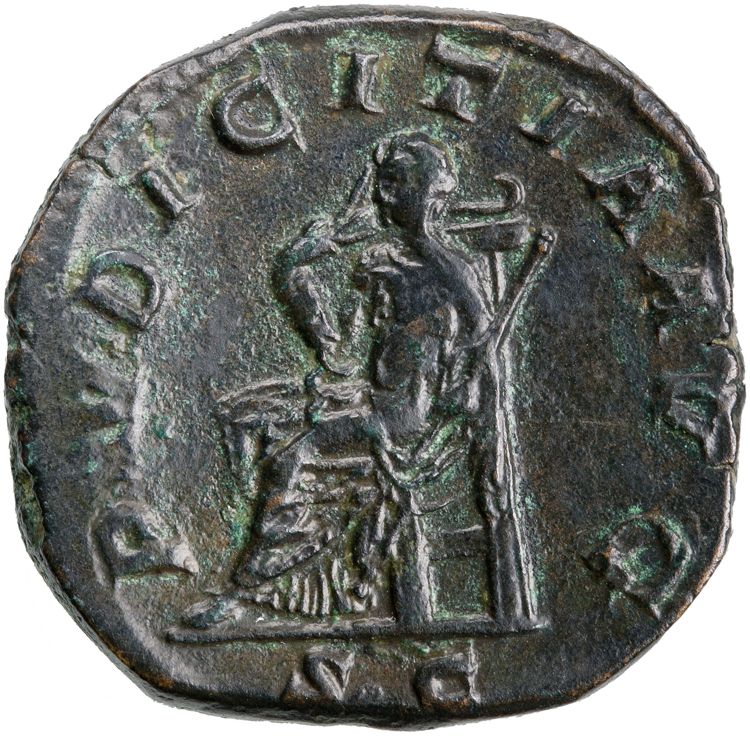 RIC IV Philip I 209A, реверс, American Numismatic Society (ans)