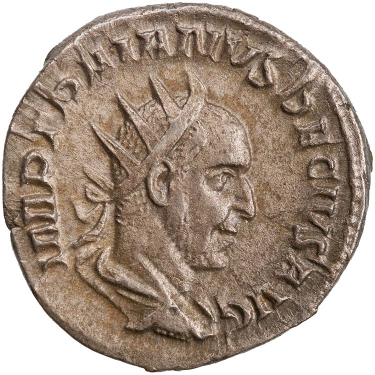 obverse RIC IV Trajan Decius 1B