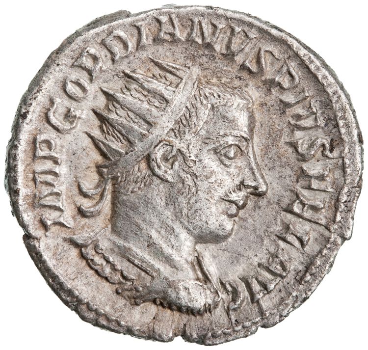 RIC IV Gordian III 210b, аверс, American Numismatic Society (ans)