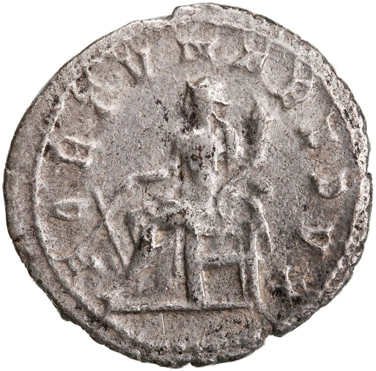 RIC IV Gordian III 210b, реверс, American Numismatic Society (ans)