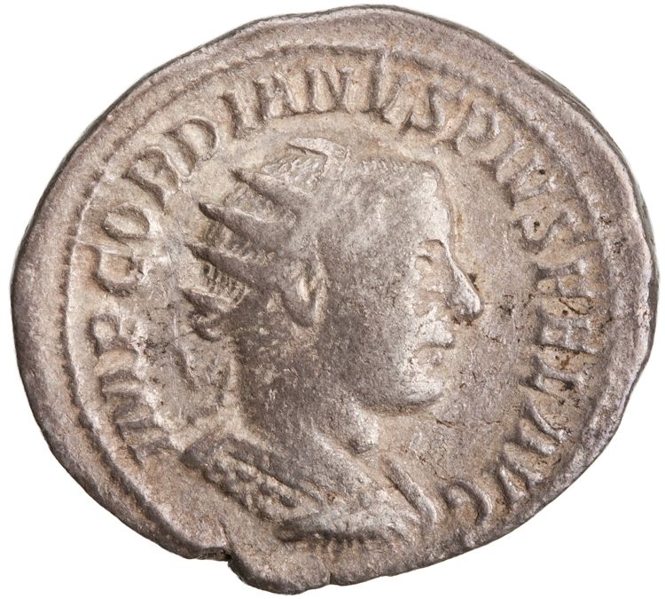 RIC IV Gordian III 214e, аверс, American Numismatic Society (ans)