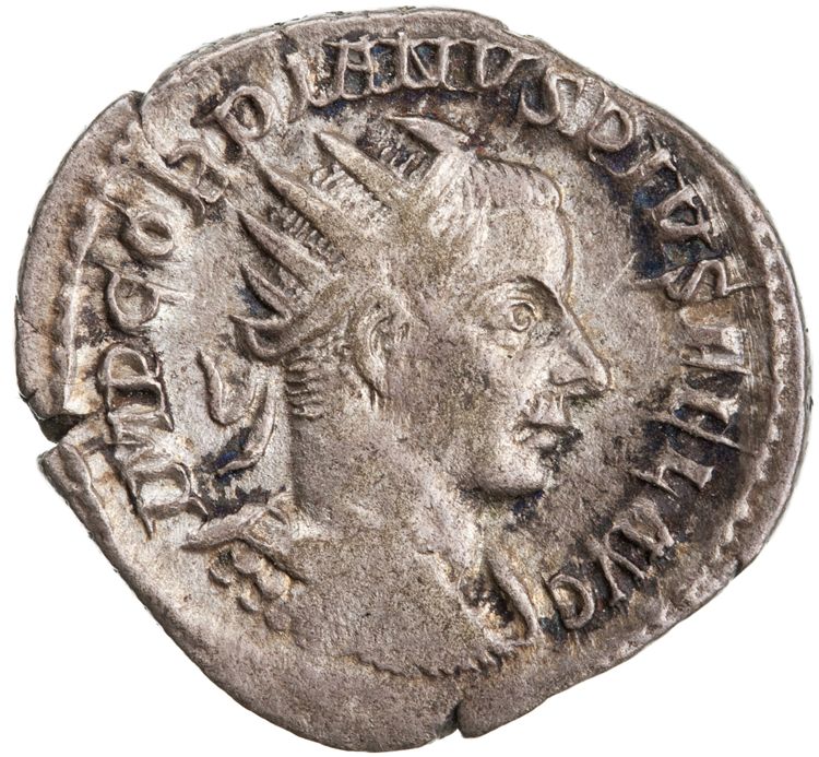 RIC IV Gordian III 216e, obverse, American Numismatic Society (ans)