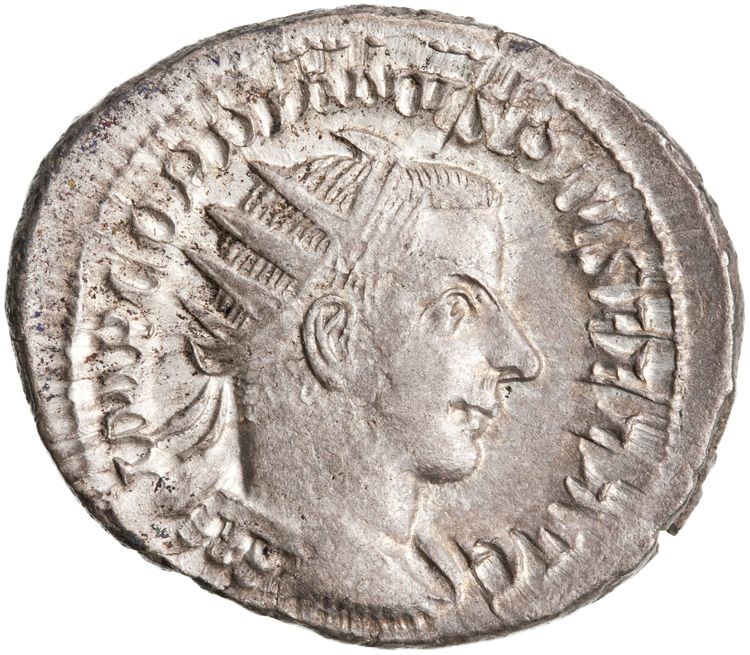 RIC IV Gordian III 216e, obverse, American Numismatic Society (ans)