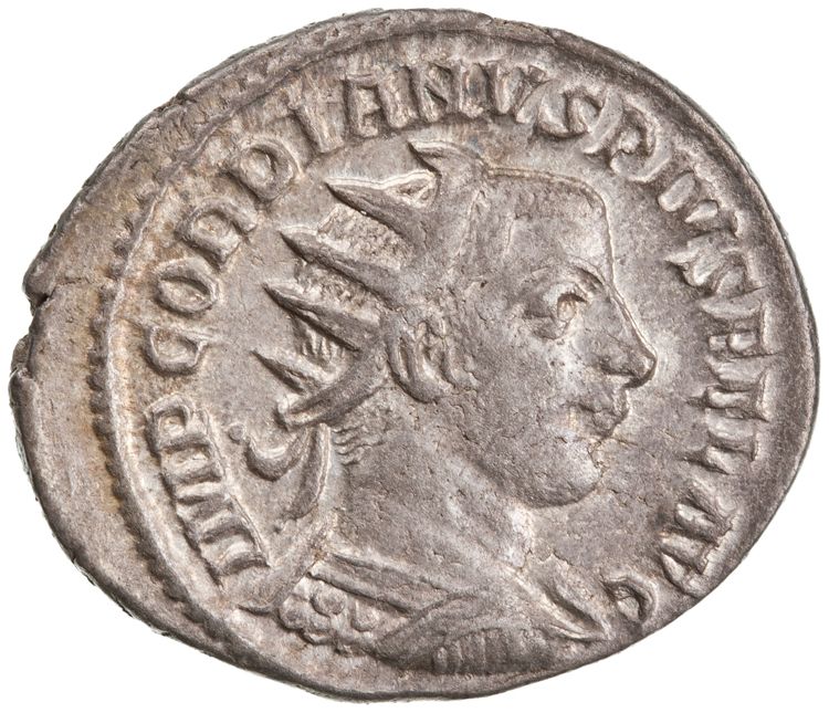 аверс RIC IV Gordian III 218e