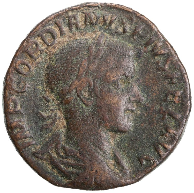 RIC IV Gordian III 294A, obverse, American Numismatic Society (ans)