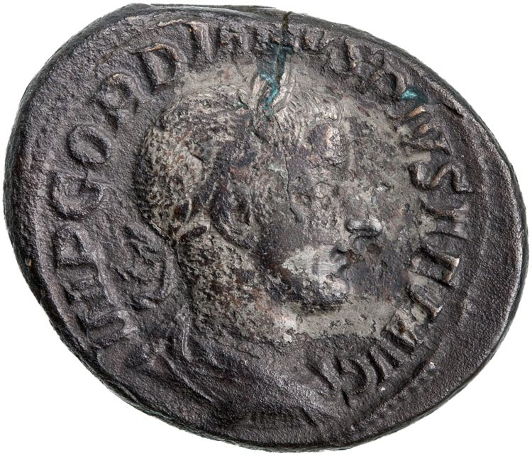 RIC IV Gordian III 296B, аверс, American Numismatic Society (ans)