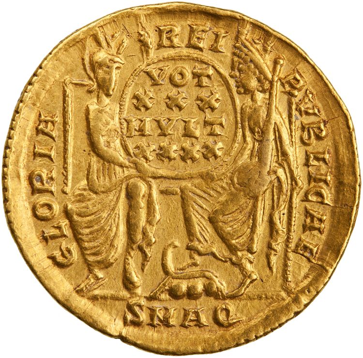 реверс RIC VIII Aquileia 180