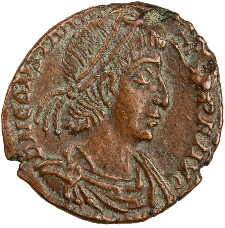 RIC VIII Aquileia 208, аверс, American Numismatic Society (ans)