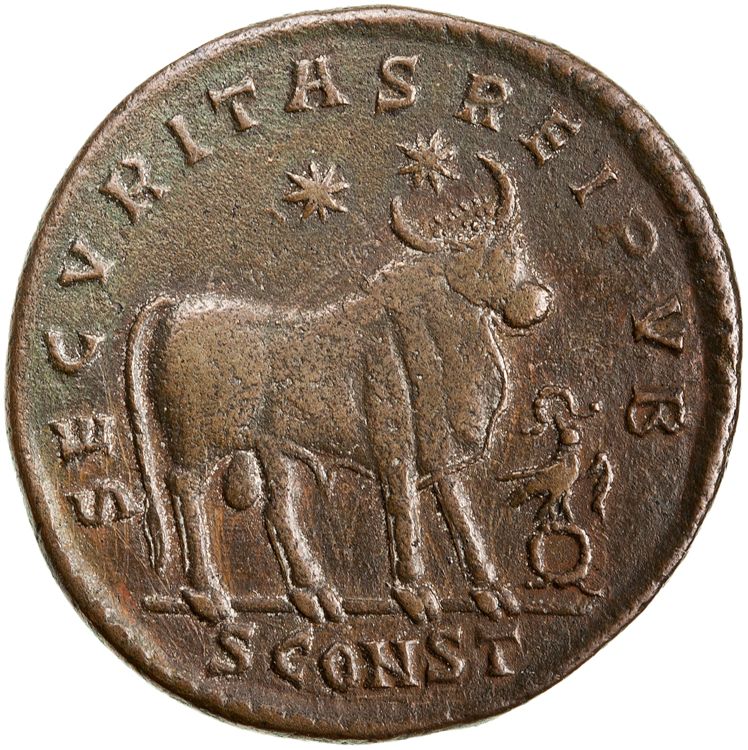 RIC VIII Arelate 319, реверс, American Numismatic Society (ans)