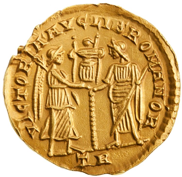 RIC VIII Treveri 247, реверс, American Numismatic Society (ans)