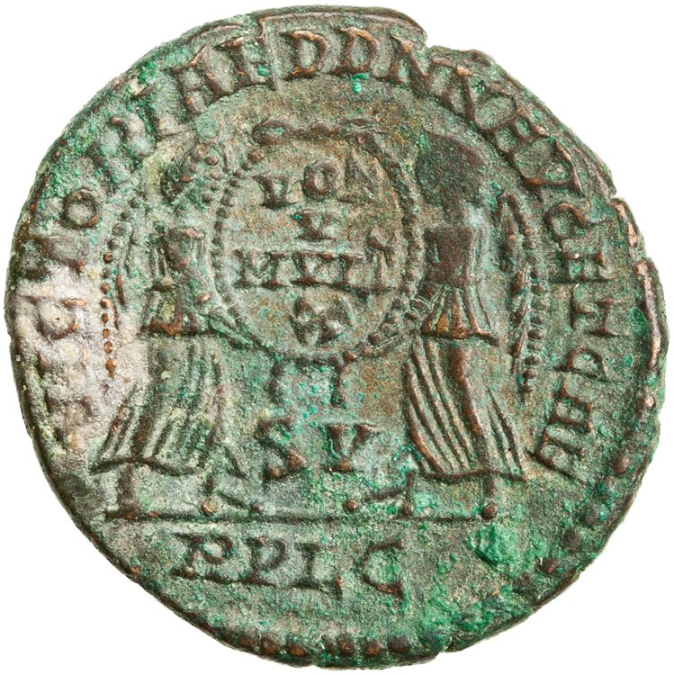 RIC VIII Lugdunum 126, реверс, American Numismatic Society (ans)